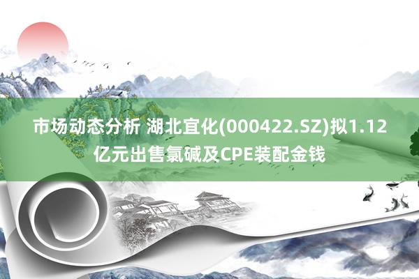 市场动态分析 湖北宜化(000422.SZ)拟1.12亿元出售氯碱及CPE装配金钱