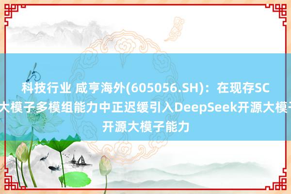 科技行业 咸亨海外(605056.SH)：在现存SCM-AI大模子多模组能力中正迟缓引入DeepSeek开源大模子能力